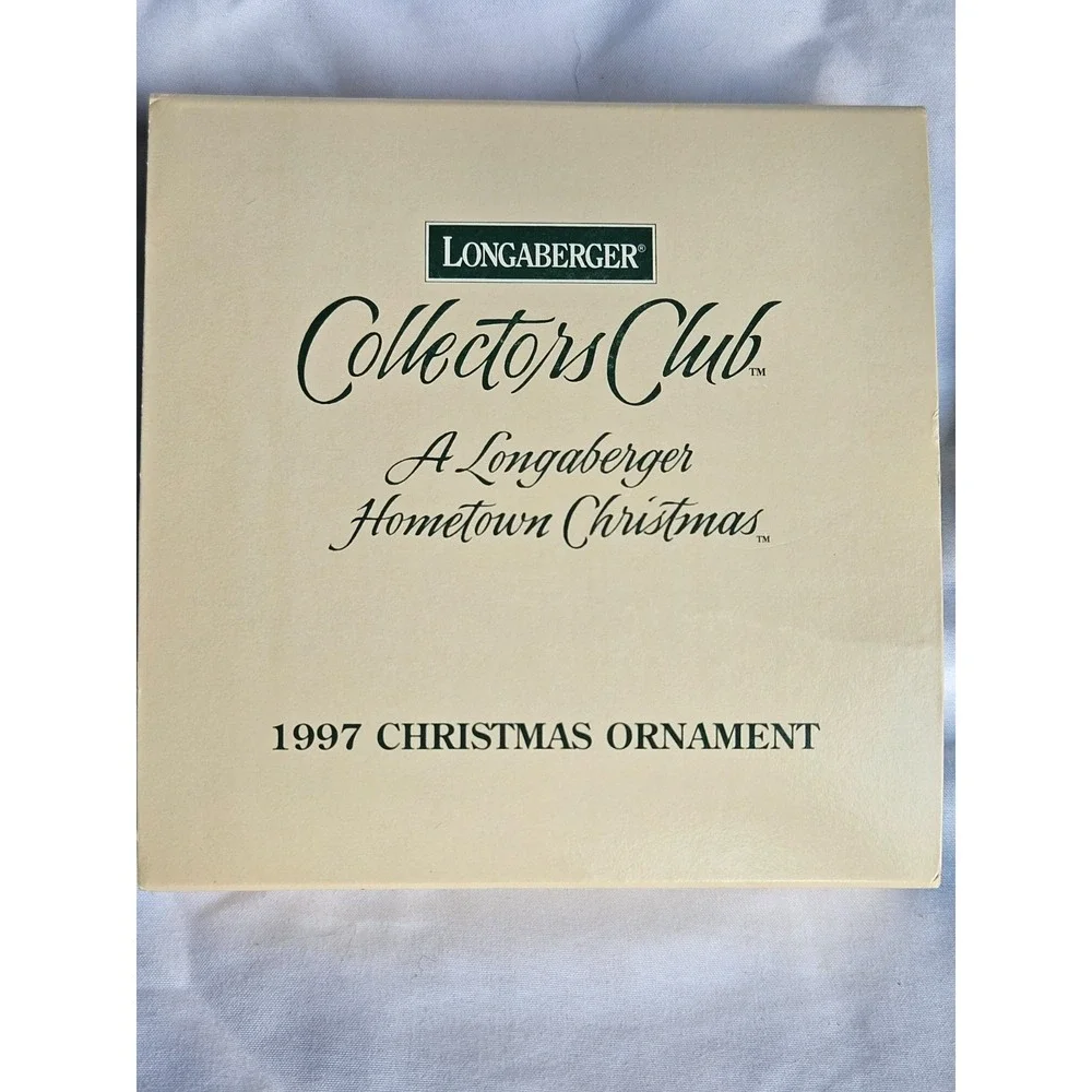 Longaberger Collectors Club 1997 Christmas Ornament